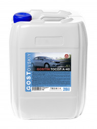 Тосол Гостовский А-40 20кг Тосол Гостовский А-40 20кг