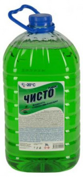 Омыватель стекол "Чисто Плюс -10 С" 3л ПЭТ Омыватель стекол "Чисто Плюс -10 С" 3л ПЭТ