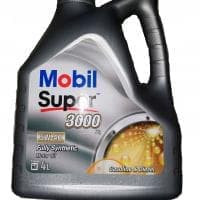 Масло мотор.  5W40 Mobil Super 3000  X1 (5л) (1*4)