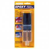 Клей эпоксидный ABRO прозрачный в шприце (25 мл.) 1*12 шт. (EP300) Клей эпоксидный ABRO прозрачный в шприце (25 мл.) 1*12 шт. (EP300)