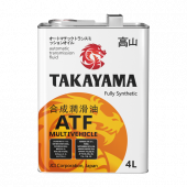 Масло трансмиссионное TAKAYAMA ATF Multivechicle 4л Масло трансмиссионное TAKAYAMA ATF Multivechicle 4л