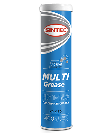 Смазка EP 1-150 SINTEC MULTI GREASE (400г картридж) (1*15)