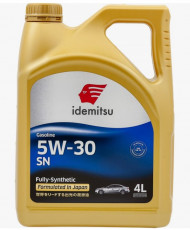 Масло мотор. 5W30 IDEMITSU API SN ILSAC GF-5 (синт.) (4 л.) пластик 1*6 шт. Масло мотор. 5W30 IDEMITSU API SN ILSAC GF-5 (синт.) (4 л.) пластик 1*6 шт.
