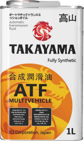 Масло трансмиссионное TAKAYAMA ATF Multivechicle 1л Масло трансмиссионное TAKAYAMA ATF Multivechicle 1л