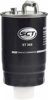 Фильтр топливный SCT ST 303- VW T2/GOLF 2/LT/POLO 1.3D-2.4D/HONDA ACCORD 2.0D -00 Фильтр топливный SCT ST 303- VW T2/GOLF 2/LT/POLO 1.3D-2.4D/HONDA ACCORD 2.0D -00