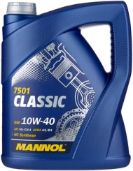 Масло мотор.10W40 MANNOL 7501 CLASSIC ACEA A3/B4 API SN/CH-4 (4л.) 1*4шт. Масло мотор.10W40 MANNOL 7501 CLASSIC ACEA A3/B4 API SN/CH-4 (4л.) 1*4шт.