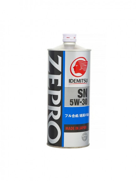 Масло мотор. IDEMITSU 5W30 Zepro TOURING FS SN 4л (1*6шт) МЕТАЛЛ