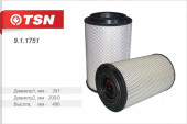 9.1.1751 Фильтр воздушный основной КамАЗ 5490 Евро-5 9.1.1751 Фильтр воздушный основной КамАЗ 5490 Евро-5