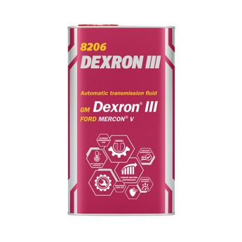 Трансм. масло MANNOL ATF DEXRON III автомат (4л.) metal