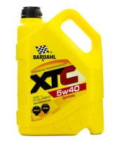 Масло мотор.  5W40 Bardahl XTC (5 л.) пластик 1*4 шт.