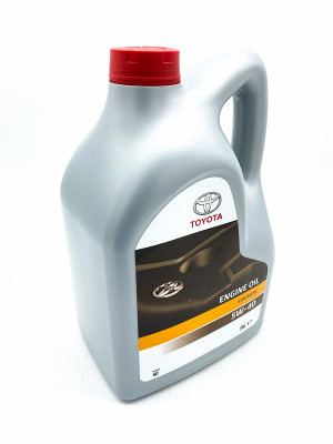 Масло мотор. 5W40 Toyota  Sinthetic (5л) (канистра КВАДРАТНАЯ) 1*4шт