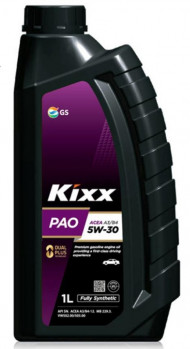 Масло мотор. 5W30 Kixx PAO SN/CF A3/B4 пластик (1 л.) 1*12 шт. Масло мотор. 5W30 Kixx PAO SN/CF A3/B4 пластик (1 л.) 1*12 шт.
