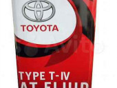 Масло трансм. ATF Type T-IV TOYOTA JAPAN (TQ-D) (красная) (4 л) 1*6шт Масло трансм. ATF Type T-IV TOYOTA JAPAN (TQ-D) (красная) (4 л) 1*6шт