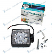 Фара пр-тум универс 9 диодов, 27W, рассеив.свет (влагопылезащищ), 12V Фара пр-тум универс 9 диодов, 27W, рассеив.свет (влагопылезащищ), 12V