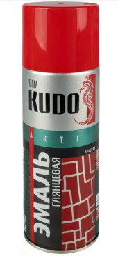 KUDO Эмаль универсальная Красная Глянцевая KU-1003 KUDO Эмаль универсальная Красная Глянцевая KU-1003