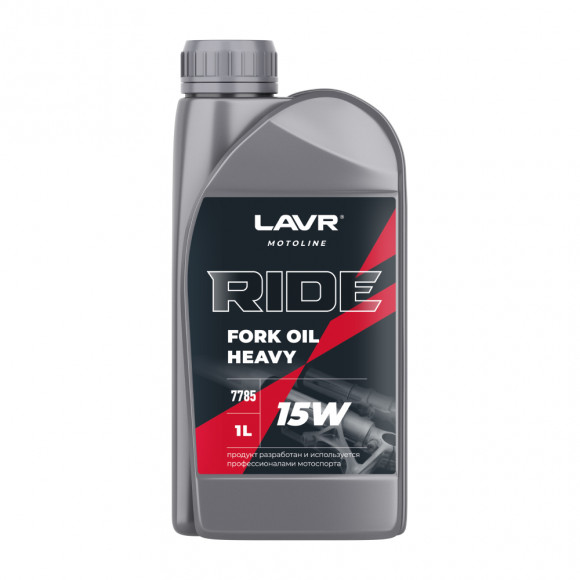 Ln7785 Масло вилочное 15W LAVR RIDE FORK OIL (1л) 1*16шт Ln7785 Масло вилочное 15W LAVR RIDE FORK OIL (1л) 1*16шт