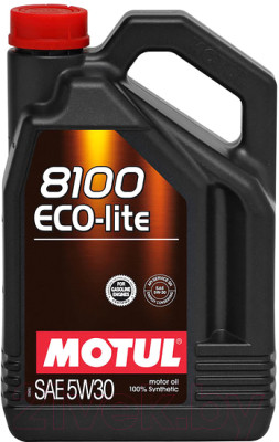 Масло мотор. MOTUL  8100 ECO-NERGY 5W30 АКЦИЯ по цене 4 л. (5л.) (1*4)