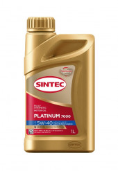 Масло мотор. SINTEC PLATINUM 7000 SAE 5W40 ACEA C3 API SP (1л) 1*12шт Масло мотор. SINTEC PLATINUM 7000 SAE 5W40 ACEA C3 API SP (1л) 1*12шт