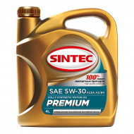 Масло мотор. SINTEC PREMIUM SAE 5W30 ACEA A3/B4 4л (1*4шт)