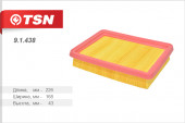 91438 Фильтр TSN воздушный TOYOTA Corolla VII / VIII 91438 Фильтр TSN воздушный TOYOTA Corolla VII / VIII