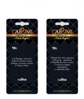 Ароматизатор картонный CAROMI Ароматы успеха Блек Кристал Ароматизатор картонный CAROMI Ароматы успеха Блек Кристал