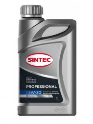 Масло мотор. SINTEC PROFESSIONAL SAE 5W30 C3 1л (1*12шт) Масло мотор. SINTEC PROFESSIONAL SAE 5W30 C3 1л (1*12шт)