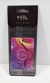Освежитель воздуха "FEEL" SATURN подвесной картон Освежитель воздуха "FEEL" SATURN подвесной картон