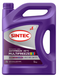 Антифриз A-40 Sintec MULTI FREEZE Violet 5кг (1*4шт) Антифриз A-40 Sintec MULTI FREEZE Violet 5кг (1*4шт)