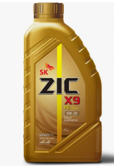 Масло мотор. 5W30 ZIC X9 FE API SP ACEA A5/B5 (FORD) (синт.) (1 л.) пластик 1*12 шт. Масло мотор. 5W30 ZIC X9 FE API SP ACEA A5/B5 (FORD) (синт.) (1 л.) пластик 1*12 шт.