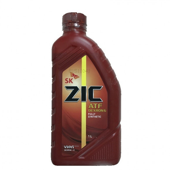 Масло трансм. ZIC ATF Dextron 6 (синт.) (4 л.) пластик 1*4 шт.