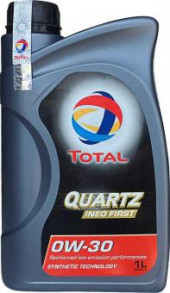Масло мотор.  0W30 TOTAL QUARTZ INEO FIRST ACEA C1 пластик (1 л.) 1*12 шт.
