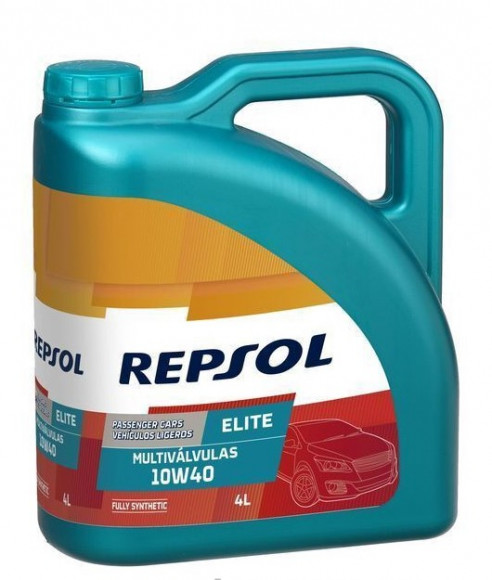 Масло мотор. 10W40 Repsol ELITE Multivalvulas SN/CF A3/B4 пластик (4 л.) 1*5 шт. Масло мотор. 10W40 Repsol ELITE Multivalvulas SN/CF A3/B4 пластик (4 л.) 1*5 шт.
