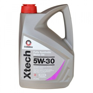 Масло мотор.  5W30 COMMA Xtech (4 л.) пластик 1*4 шт.