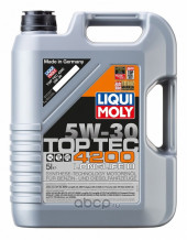 Масло мотор. 5W30 Liqui Moly Top Tec 4200 New Generation API SP ACEA C3 пластик (5 л.) 1*4 шт. Масло мотор. 5W30 Liqui Moly Top Tec 4200 New Generation API SP ACEA C3 пластик (5 л.) 1*4 шт.