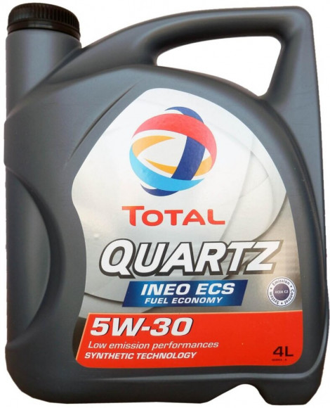 Масло мотор.  5W30 TOTAL QUARTZ INEO ECS C2 пластик (4 л.) 1*3 шт.