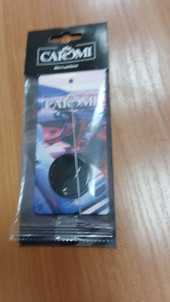 Ароматизатор мембрана CAROMI мужской парфюм (черный)