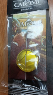 Ароматизатор мембрана CAROMI манго (оранжеый)