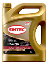 Масло мотор. SINTEC RACING SAE 10W60 A3/B4 SN/CF 4л (1*4шт)