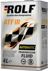 Масло трансм. ROLF ATF III (4л) 1*4шт Масло трансм. ROLF ATF III (4л) 1*4шт