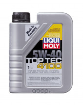 Масло мотор. 5W40 Liqui Moly Top Tec 4100 API SN ACEA C3 пластик (1 л.) 1*6 шт. (7500) Масло мотор. 5W40 Liqui Moly Top Tec 4100 API SN ACEA C3 пластик (1 л.) 1*6 шт. (7500)
