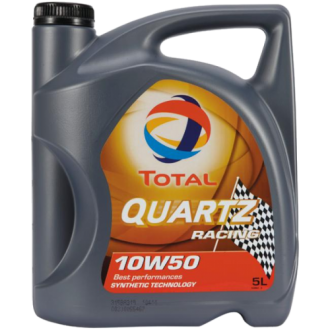 Масло мотор. 10W50 TOTAL QUARTZ RACING API SN/CF ACEA A3/B4 пластик (5 л.) 1*3 шт.