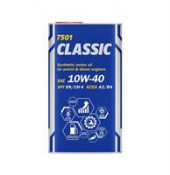 Масло мотор.10W40 MANNOL 7501 CLASSIC ACEA A3/B4 API SN/CH-4 (1л.) metal 1*12шт. Масло мотор.10W40 MANNOL 7501 CLASSIC ACEA A3/B4 API SN/CH-4 (1л.) metal 1*12шт.