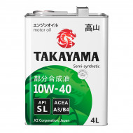 Масло моторное TAKAYAMA Safetec 10W40 API SL A3/B4 (4л) 1*4шт Масло моторное TAKAYAMA Safetec 10W40 API SL A3/B4 (4л) 1*4шт