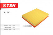 91740 Фильтр TSN воздушный MERCEDES-BENZ SPRINTER 906 91740 Фильтр TSN воздушный MERCEDES-BENZ SPRINTER 906