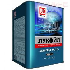 Масло мотор. 15W40 ЛУКОЙЛ АВАНГАРД Ультра CI-4/SL  (16 кг) железо