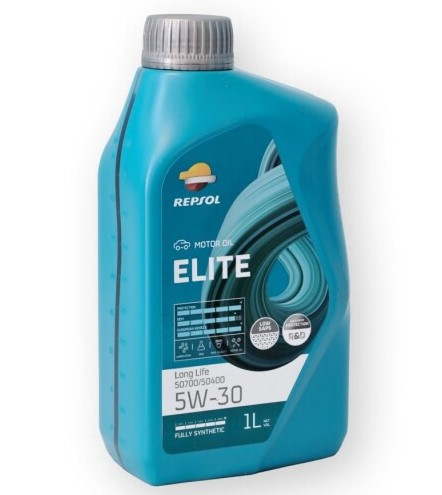 Масло мотор.  5W30 Repsol ELITE Long Life SN C3 пластик (1 л.) 1*12 шт.