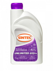 Антифриз A-40 Sintec UNLIMITED G12 ++ (лобридный) 1кг (1*15шт) Антифриз A-40 Sintec UNLIMITED G12 ++ (лобридный) 1кг (1*15шт)