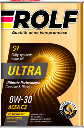 Масло мотор. ROLF ULTRA 0W30 ACEA C3 API SP 4л+1л (1*3шт) Масло мотор. ROLF ULTRA 0W30 ACEA C3 API SP 4л+1л (1*3шт)